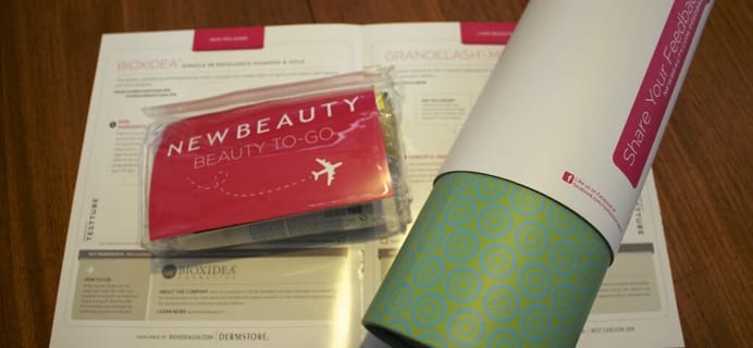 New Beauty Test Tube Review – March 2014