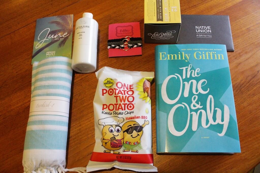 June 2014 Popsugar Must Have Box Review + Coupon Code + Giveaway!