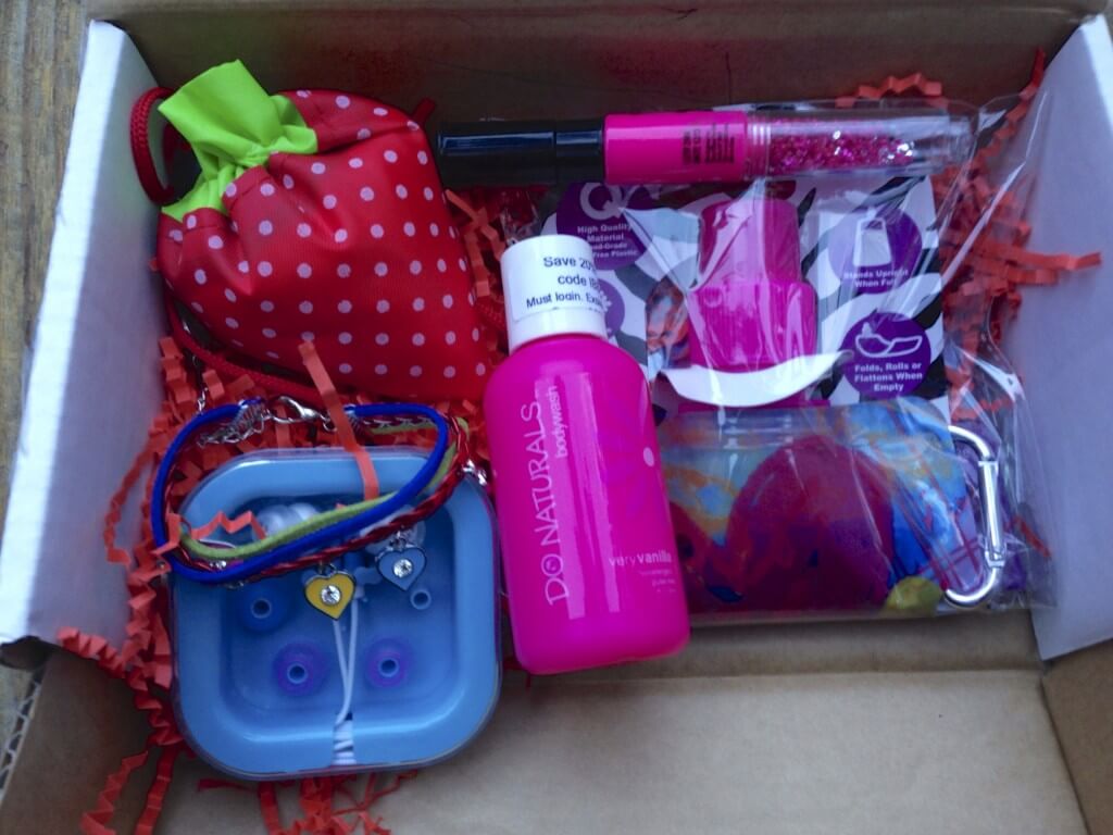 August 2014 iBbeautiful Teen & Tween Subscription Box Review