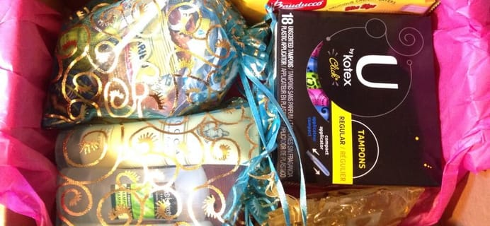 Bonjour Jolie Review – August 2014 – Time of the Month & More Box!