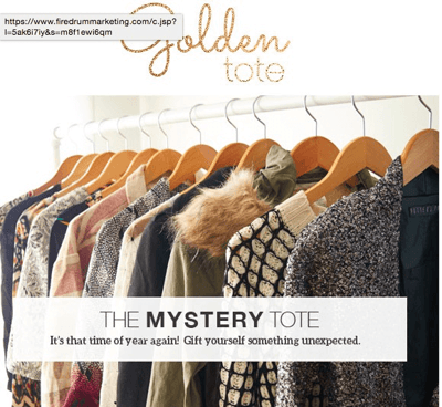 Golden Tote Mystery Tote Information (January Spoilers)
