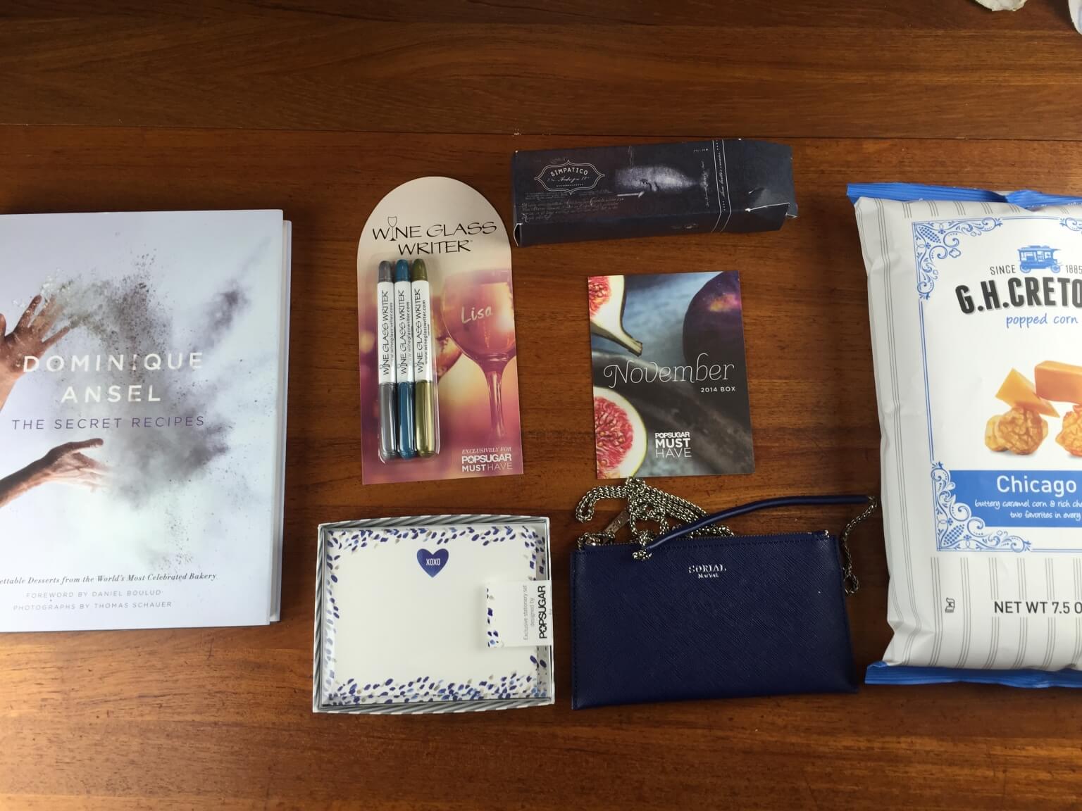 November 2014 Popsugar Must Have Box Review + Coupon #musthavebox