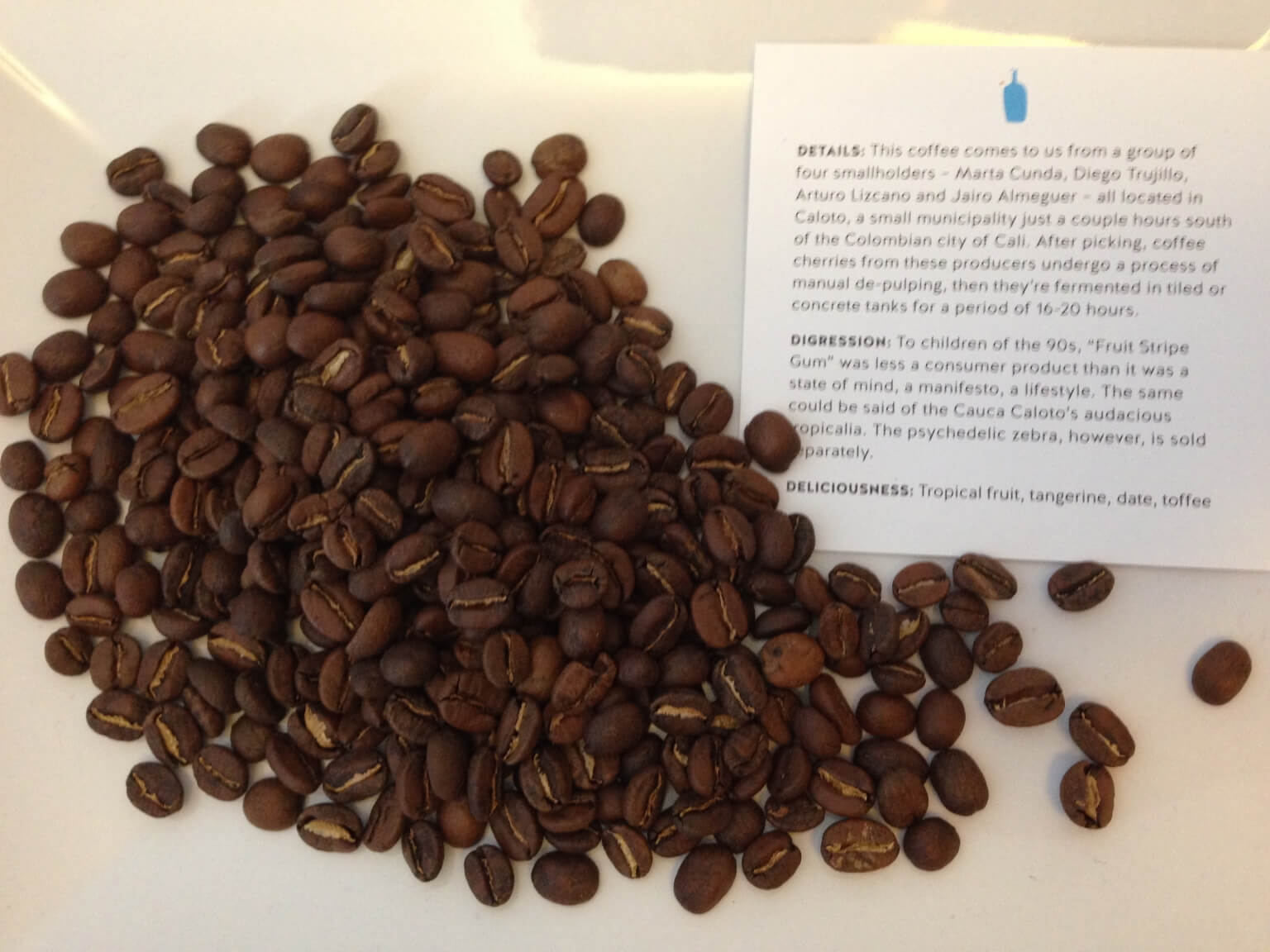 February 2015 Blue Bottle Coffee Origins Subscription Review + Coupon