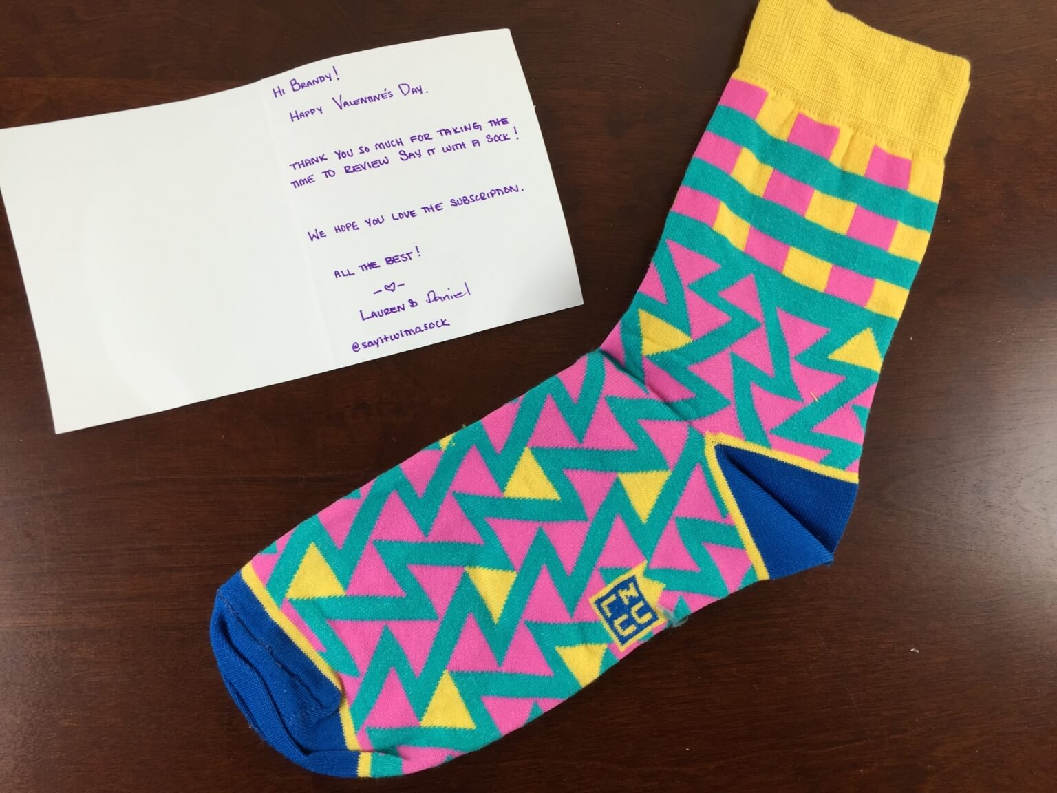 Say It With A Sock Subscription Review