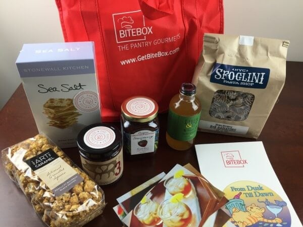January 2015 The Pantry Gourmet’s Bite Box – Food Subscription Box Review