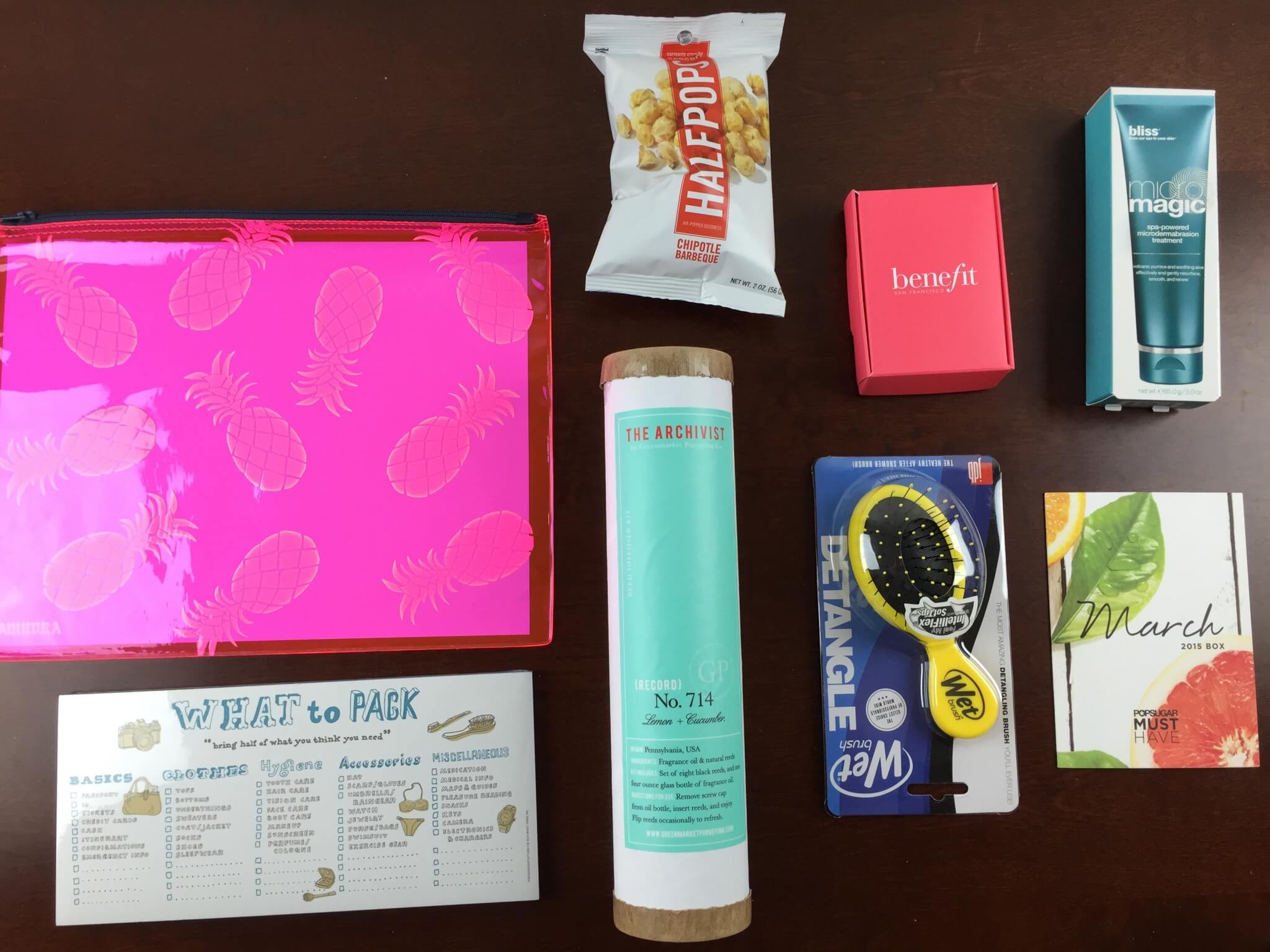 Popsugar Must Have Box Review + Coupon #musthavebox – March 2015