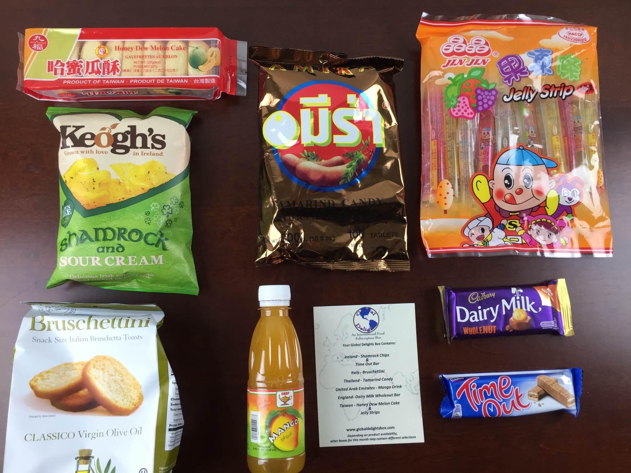 March 2015 Global Delights Review – International Food Subscription Box
