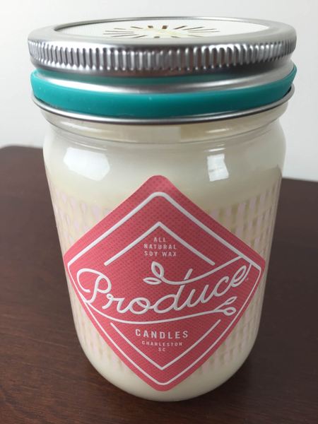 produce candle rhubarb