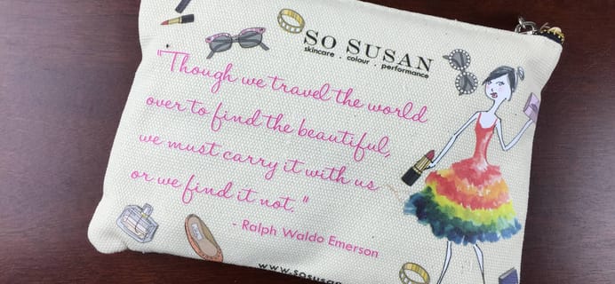 March 2015 So Susan Lip Love Subscription Review & Coupon