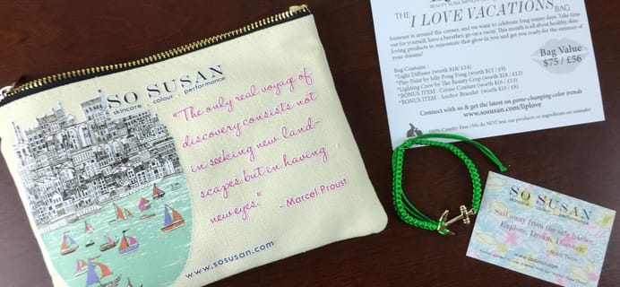 So Susan Lip Love May 2015 Subscription Review