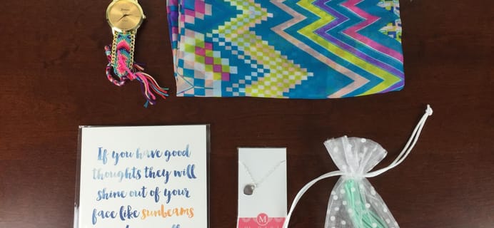 Mission Cute Subscription Box April 2015 Review