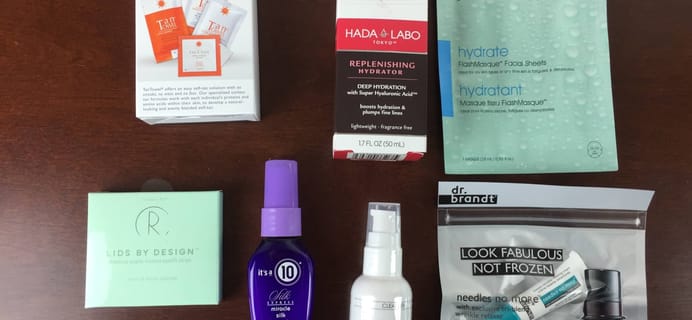 New Beauty Test Tube April 2015 Review + Coupon + Giveaway