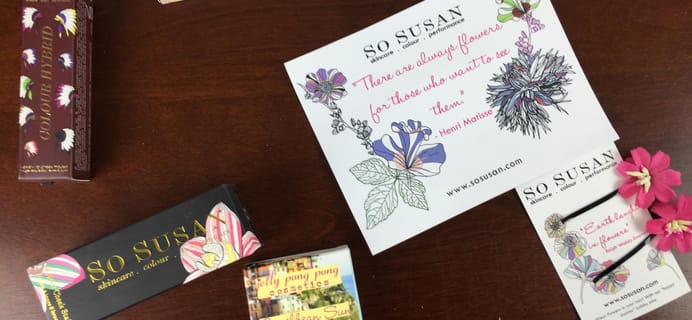 April 2015 So Susan Lip Love Subscription Review