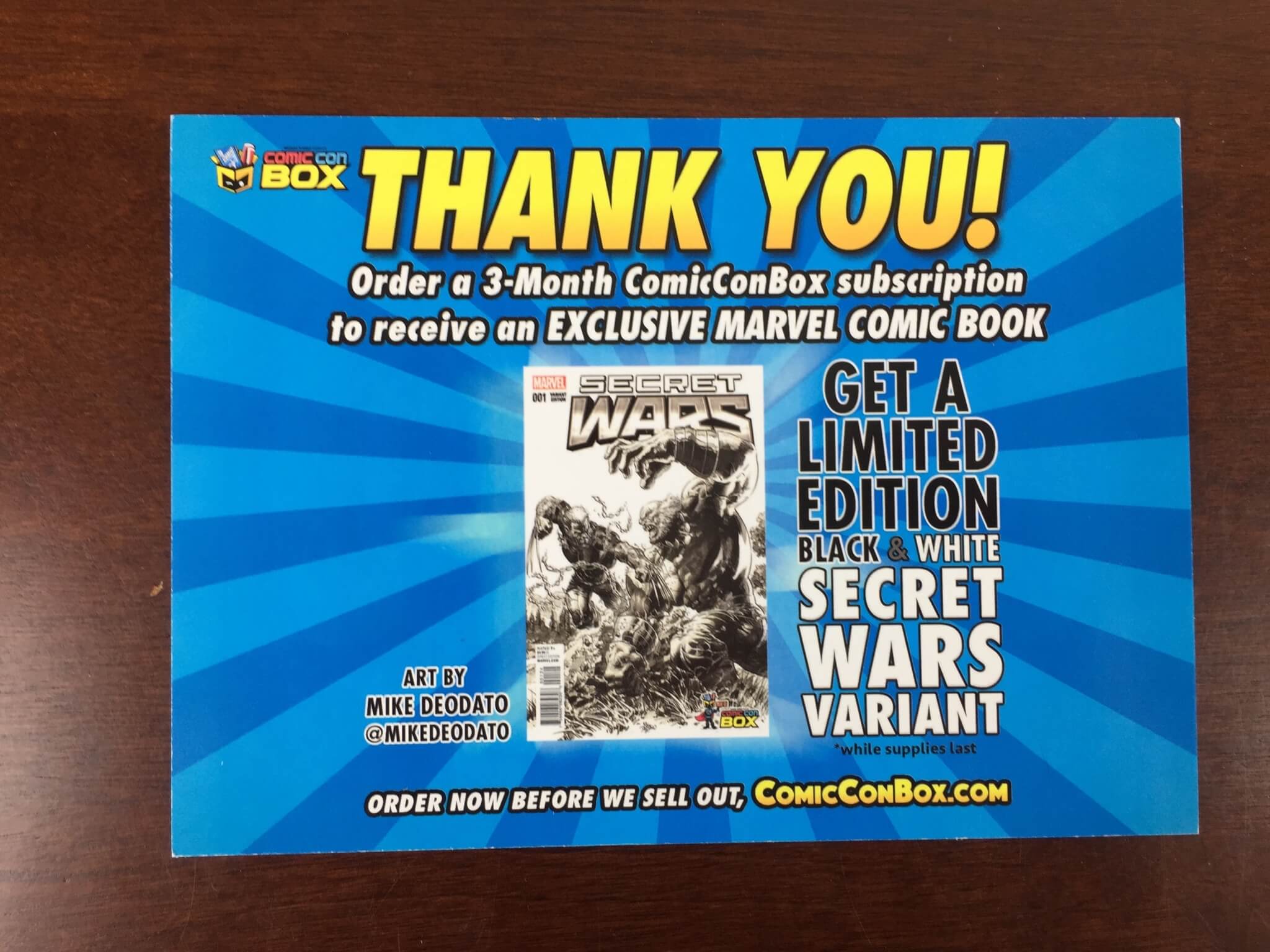 comic con box subscription