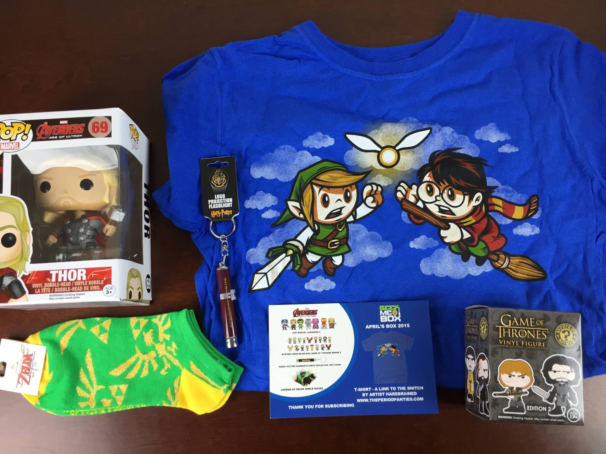 Geek Me Box April 2015 Review