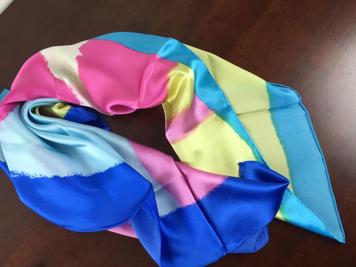 little lace box june 2015 silk scarf