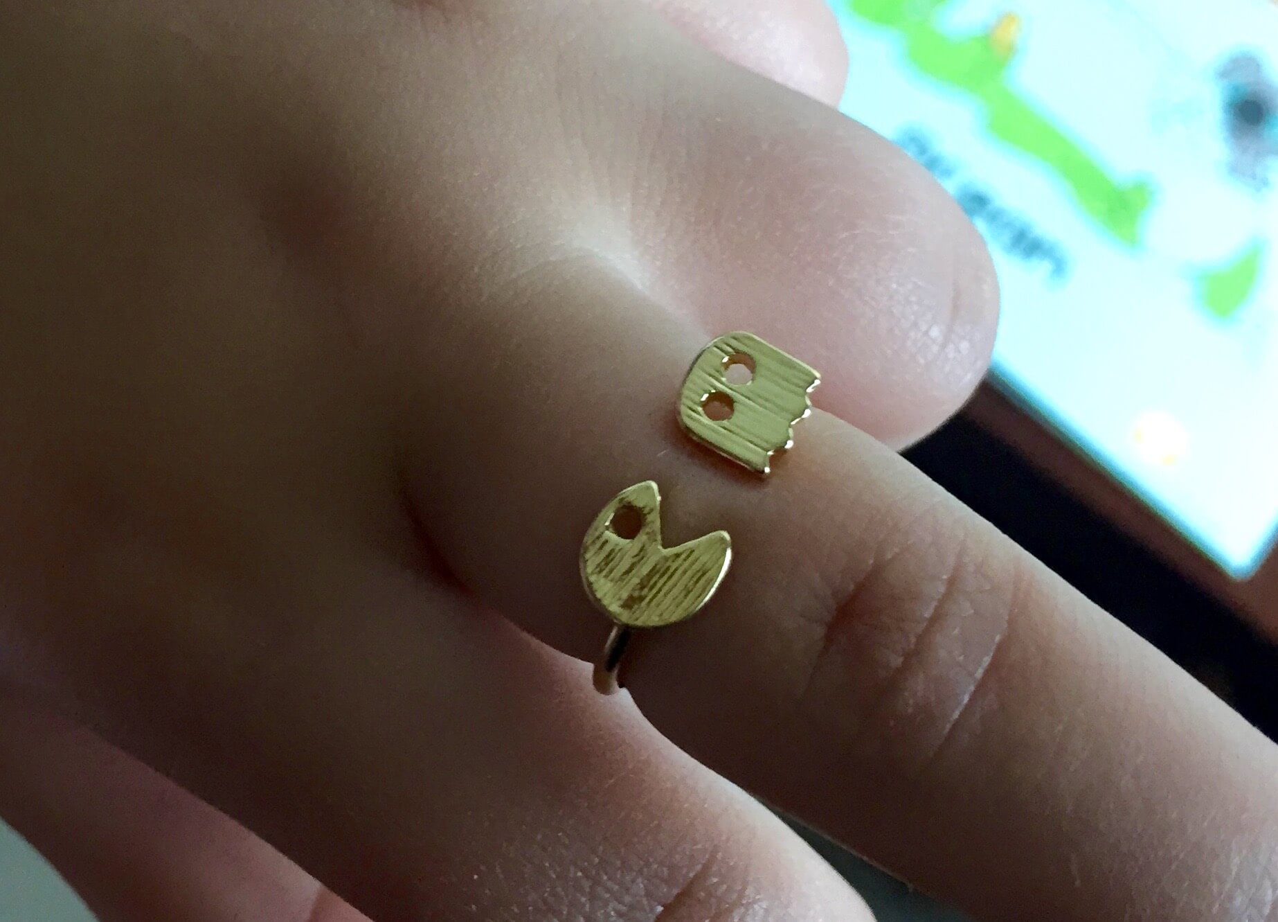gamer girl monthly june 2015 pacman ring