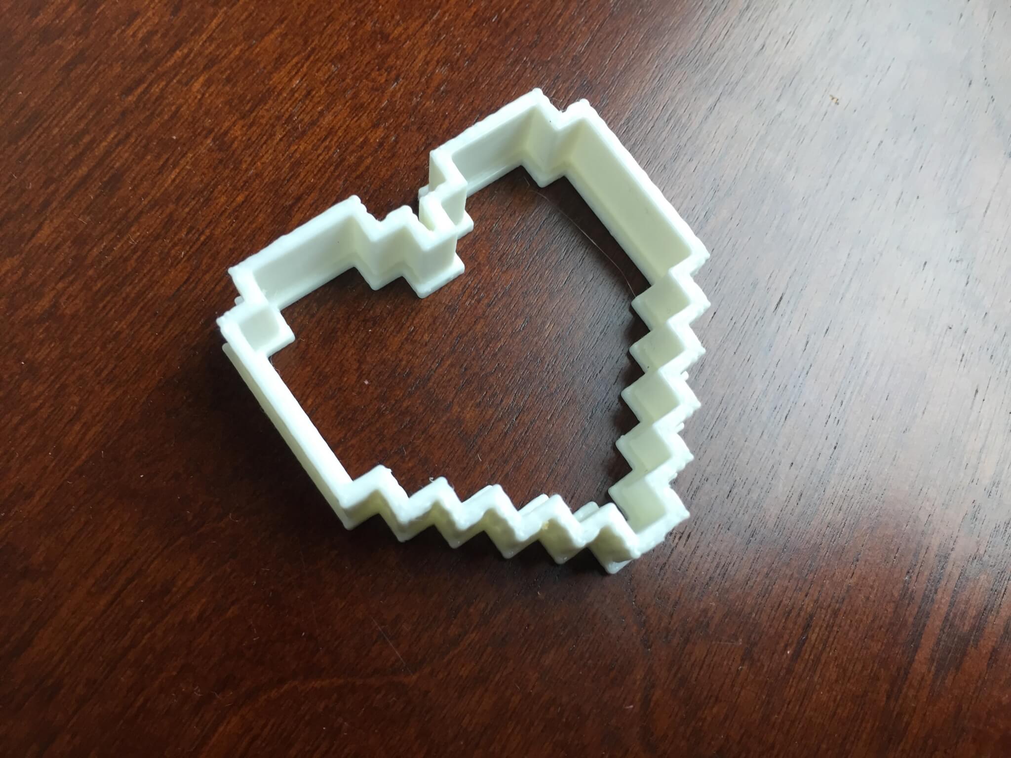 gamer girl monthly june 2015 3d heart cookie cutter