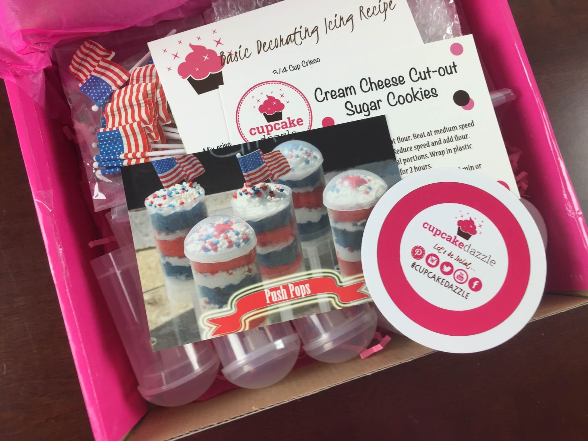 Cupcake Dazzle Subscription Box Review – June 2015