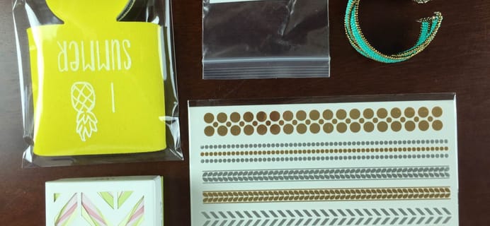 June 2015 Mission Cute Subscription Box Review
