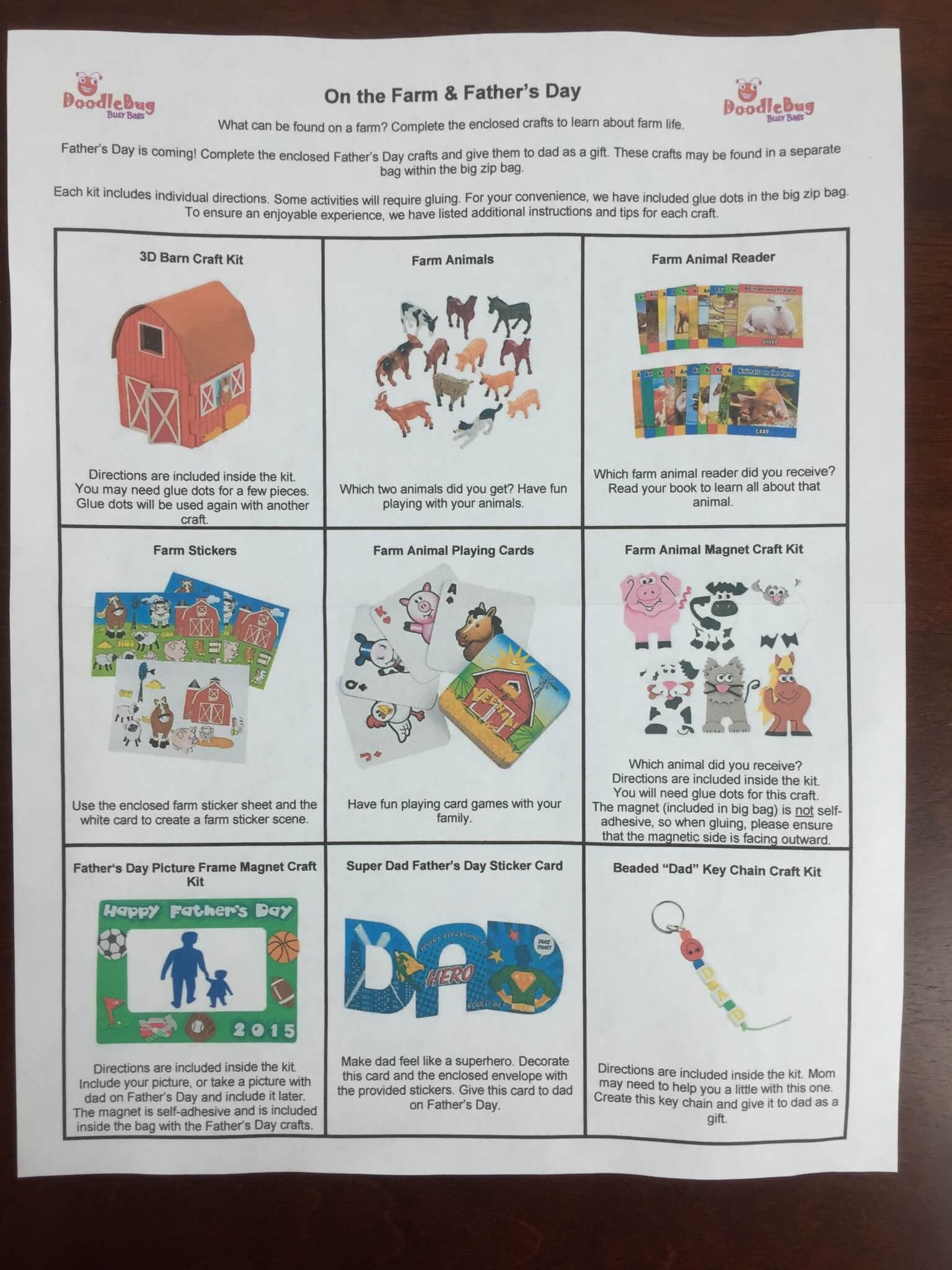 doodle bug busy bag review june 2015 instructions