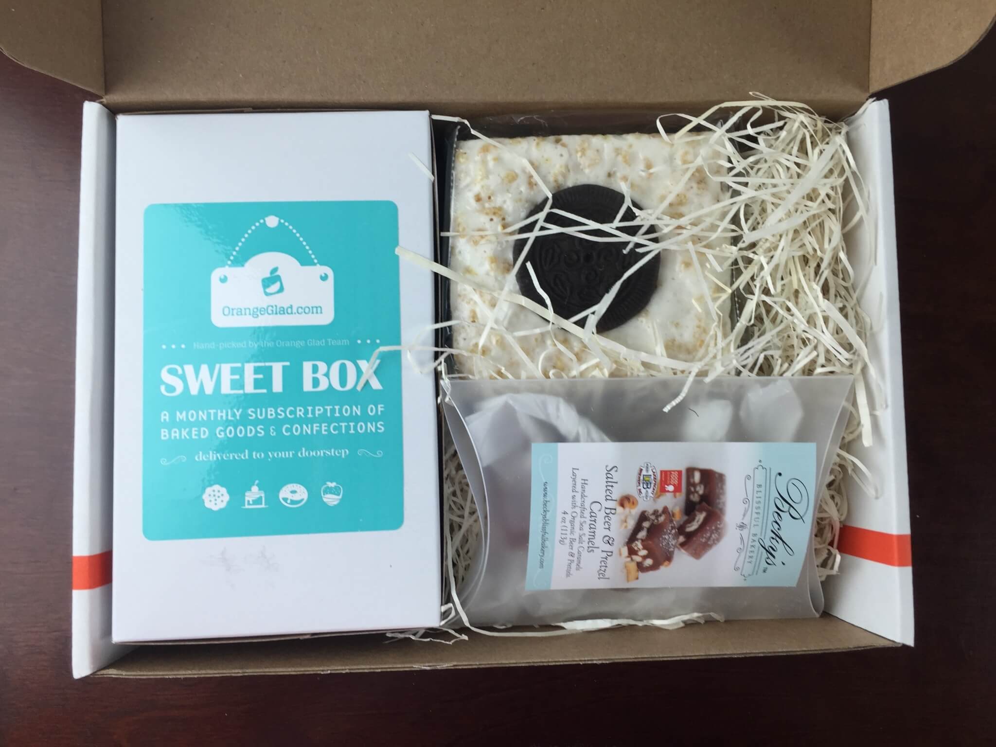 June Orange Glad Sweets & Desserts Subscription Box Review + Coupon