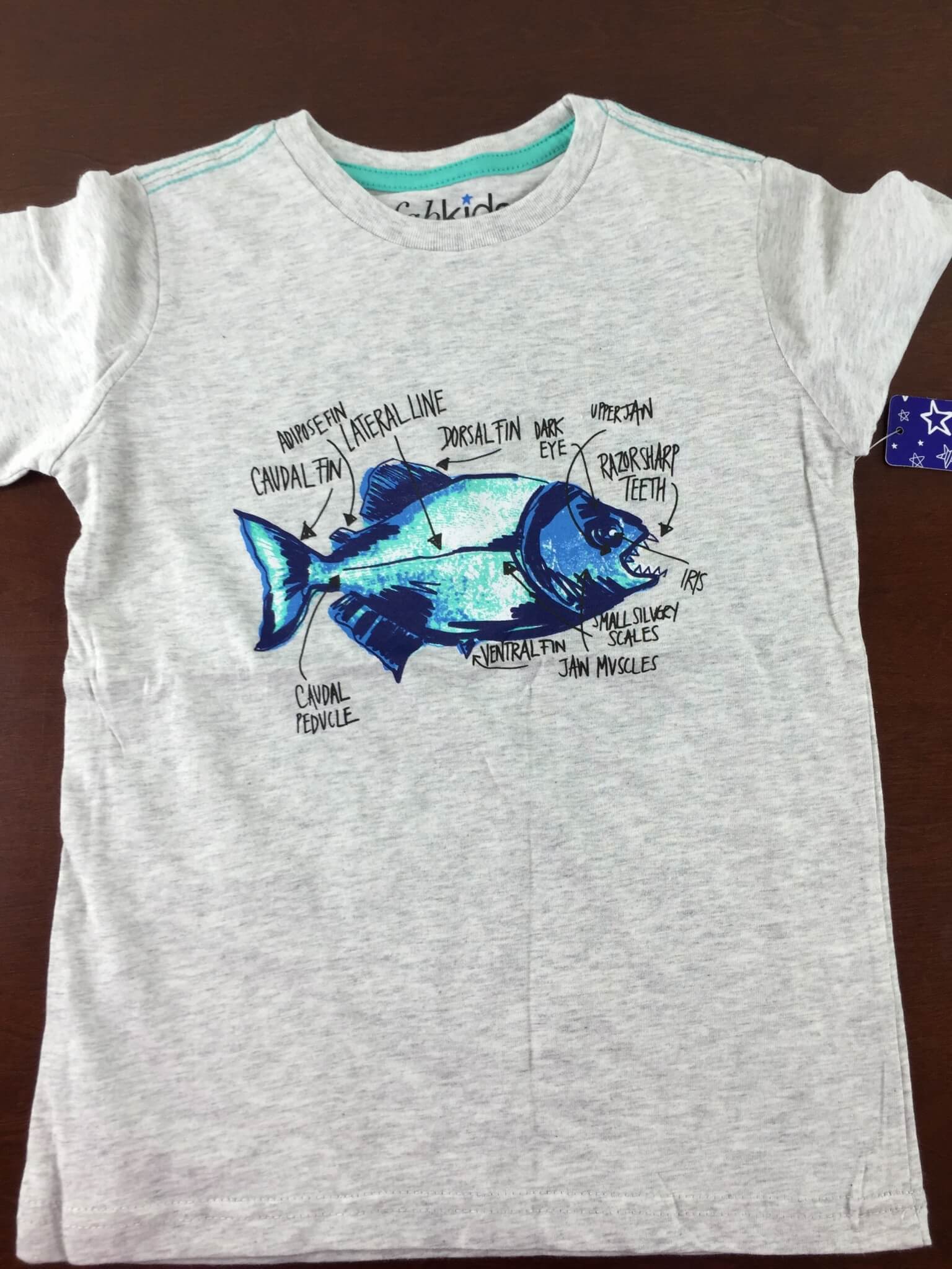 fabkids boys fish shirt