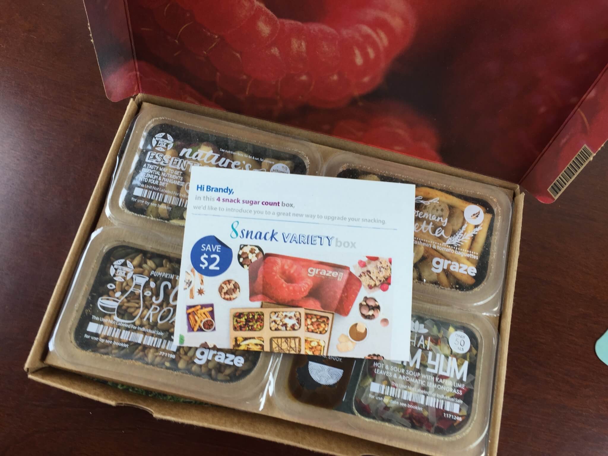 graze sugar count box review