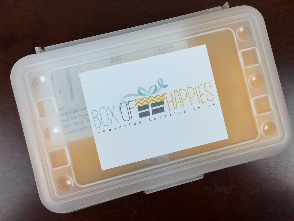 Box of Happies Subscription Box Review – July 2015