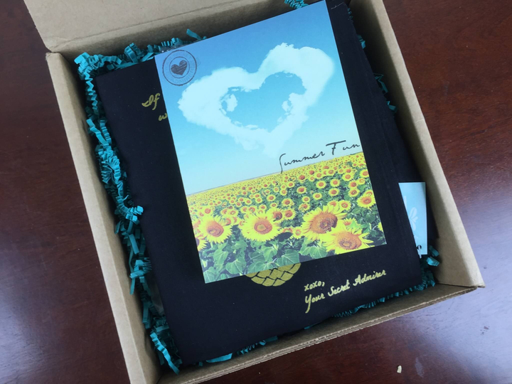 your secret admirer box july 2015 unboxing