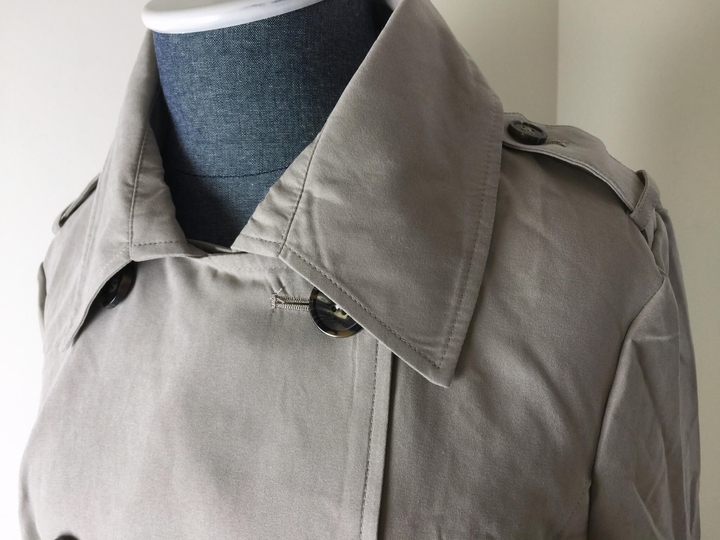 Jack by BB Dakota Hopper Trench Coat lapel