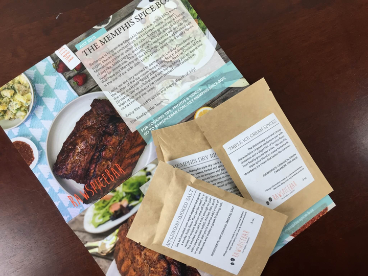 rawspicebar july 2015 review