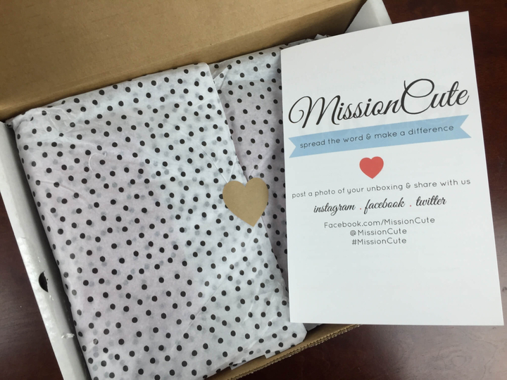 mission cute july 2015 unboxing