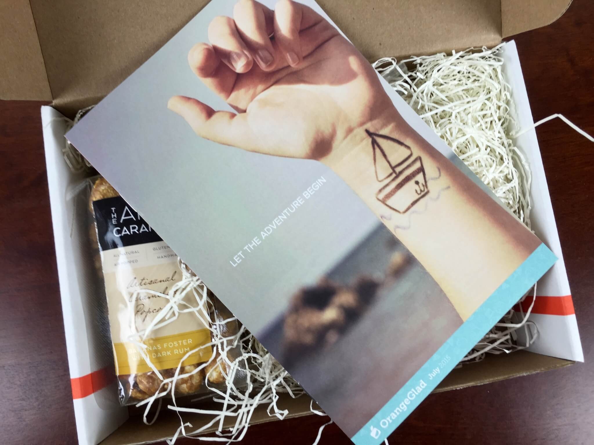 Orange Glad July 2015 Subscription Box Review + Coupon