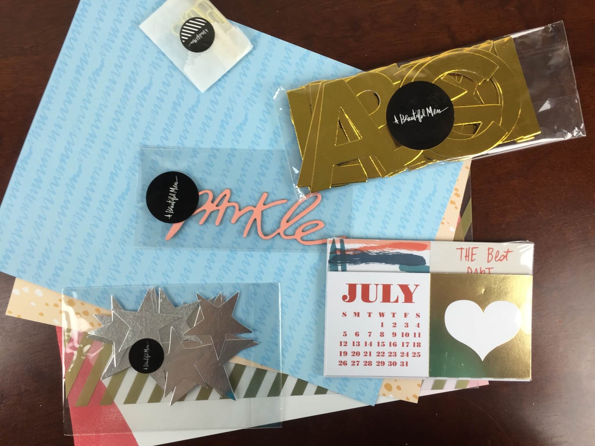 Messy Box July 2015 Subscription Box Review