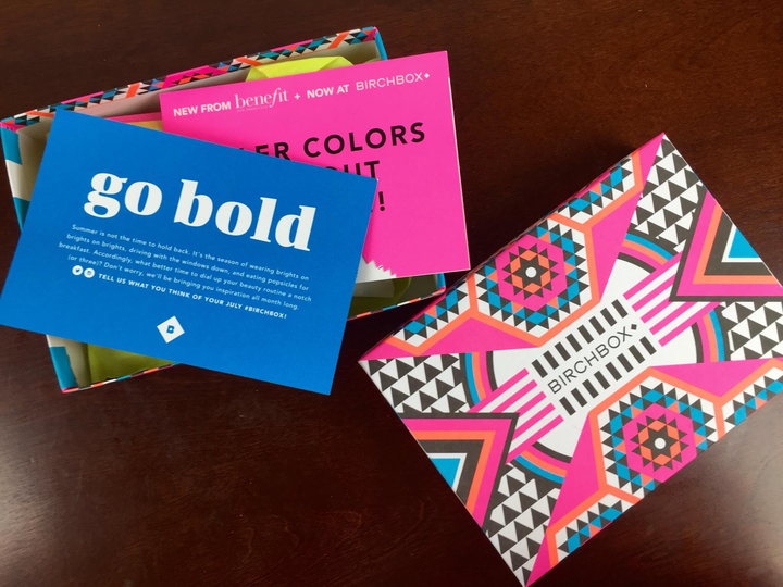 birchbox july 2015 box