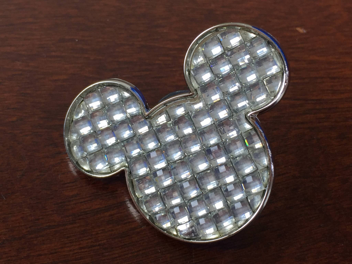 disney park pack pin trading july 2015 rhinestone mickey