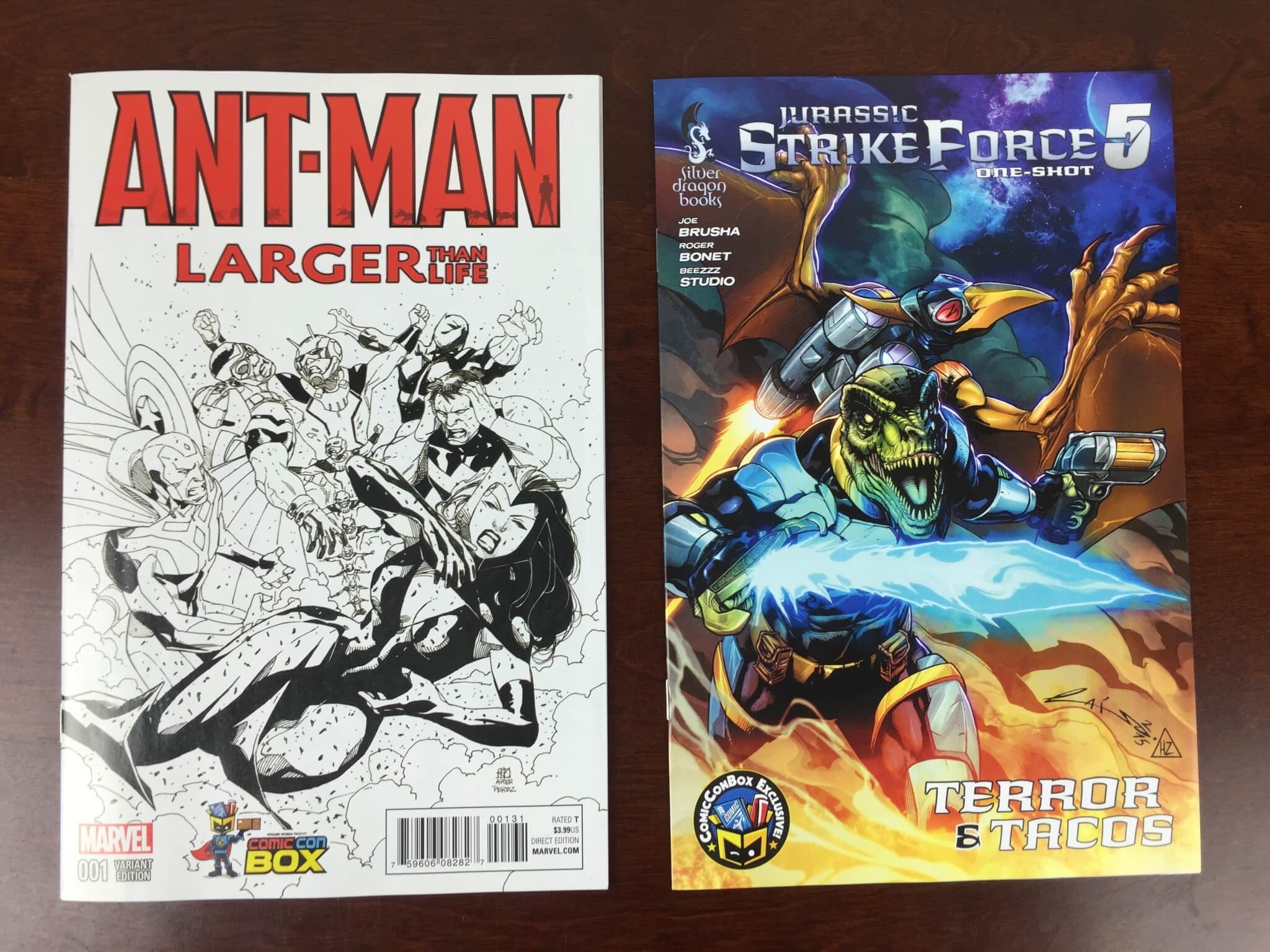 comic con box july 2015 comics