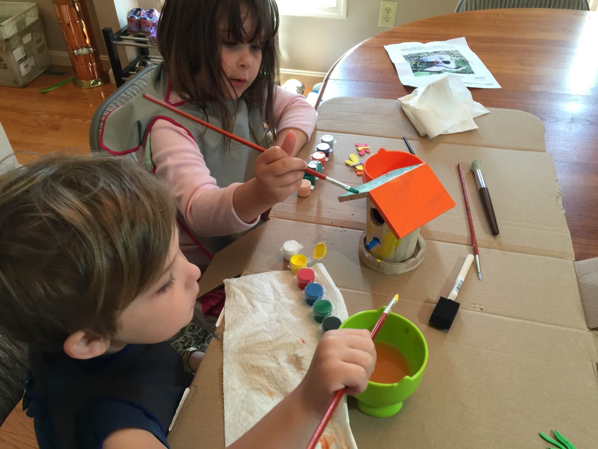 pretend place dress up fairy box july 2015 painting