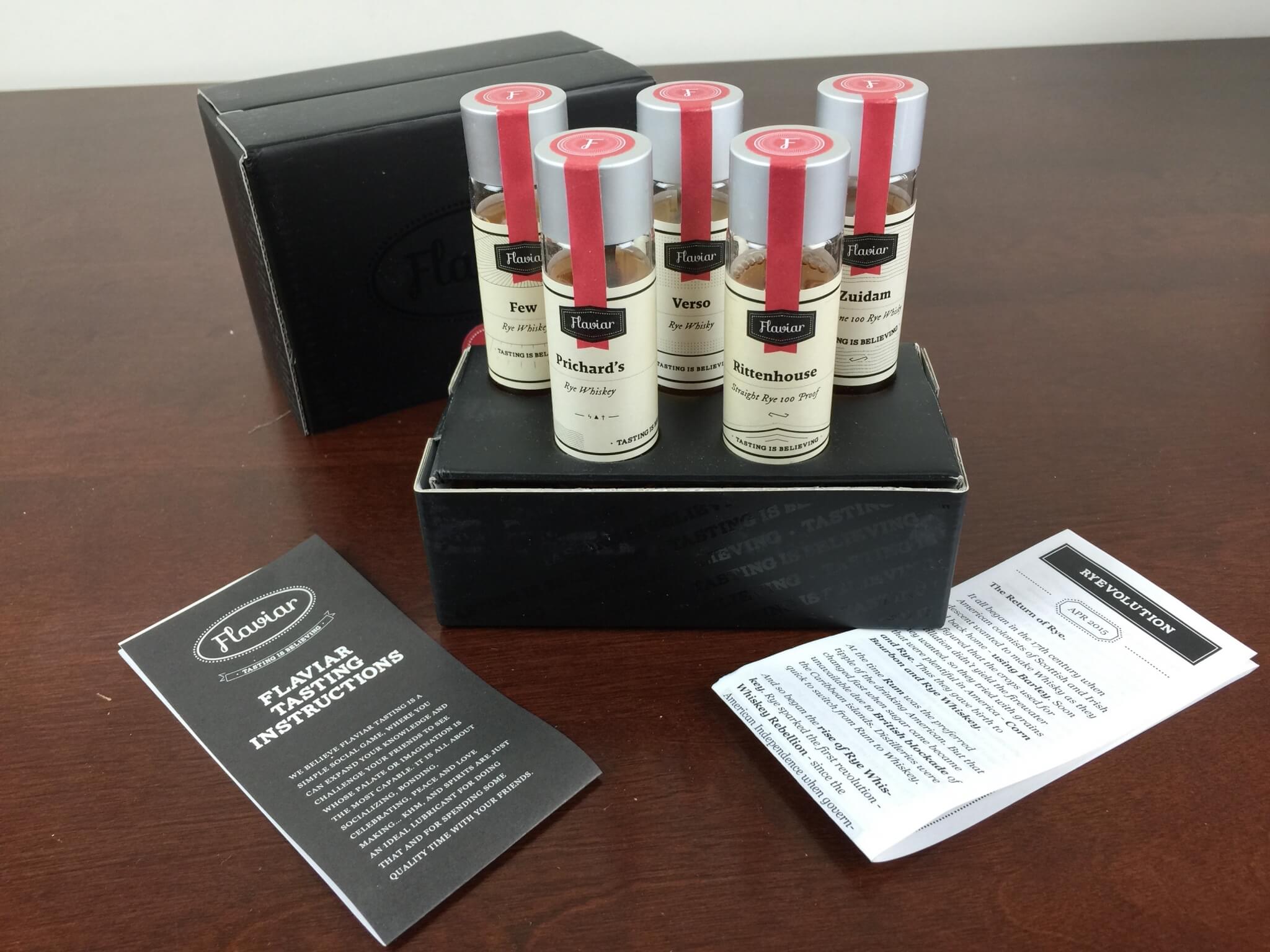 flaviar ryevolution  review