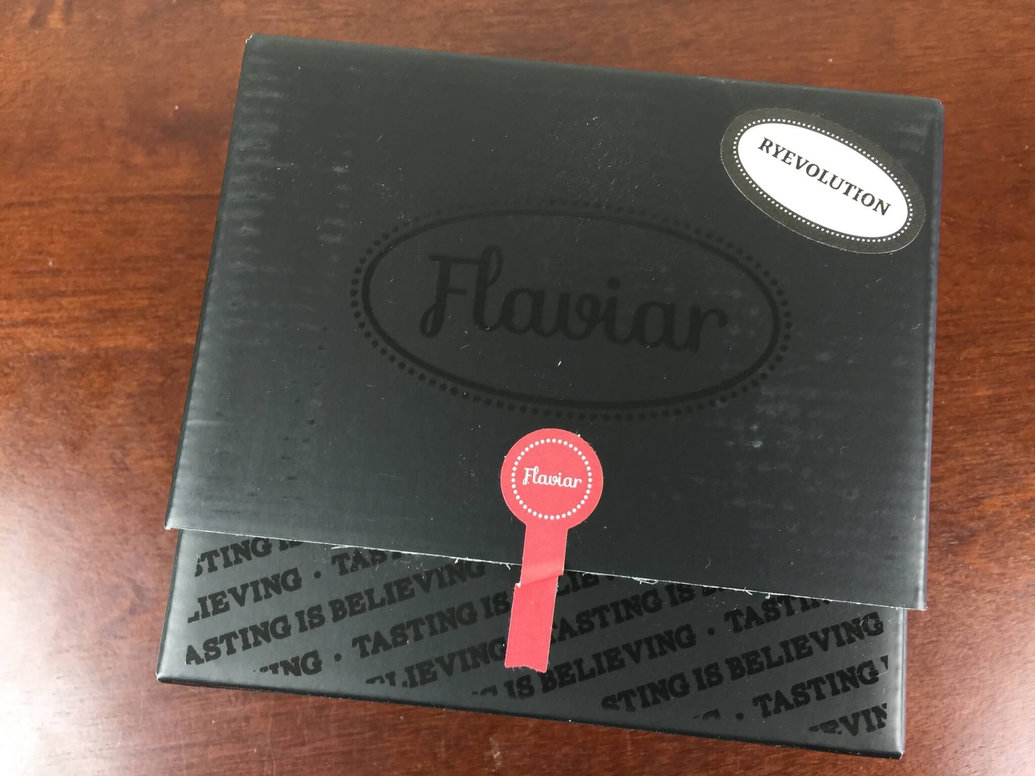 flaviar ryevolution  inner box