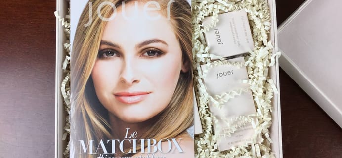 July Summer 2015 Jouer Le Matchbox Beauty & Makeup Subscription Box Review