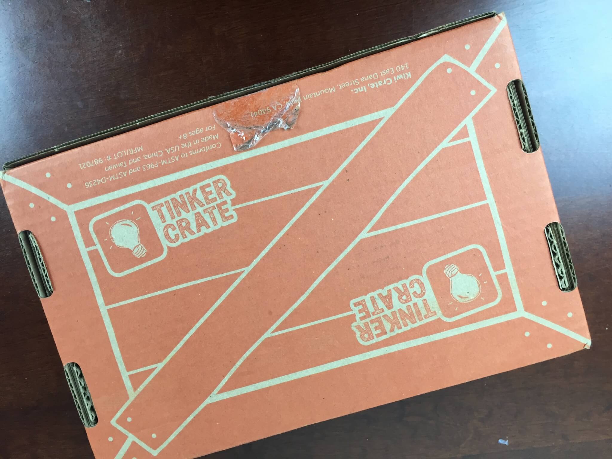 tinker crate june 2015 box