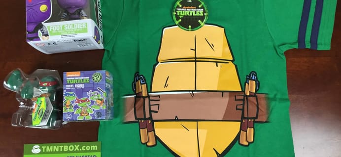 TMNT Box Subscription Box Review – August 2015