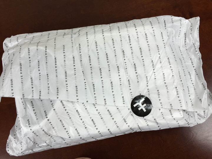five four club august 2015 box