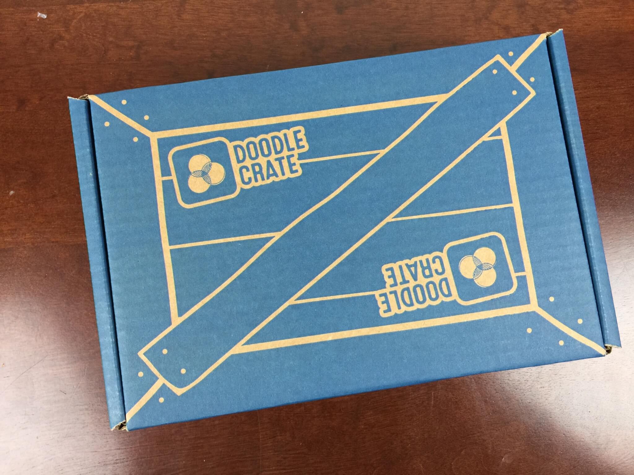 doodle crate august 2015 box
