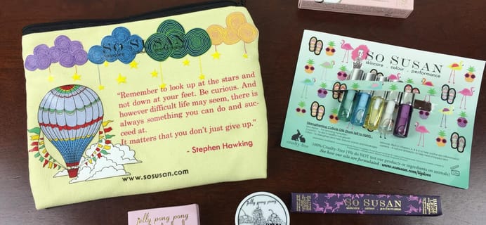 So Susan Lip Love Subscription Review – August 2015