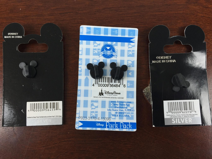 disney park pack august 2015 card backs