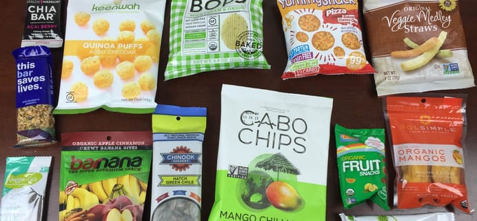 SnackSack Subscription Box Review & Coupon – August 2015