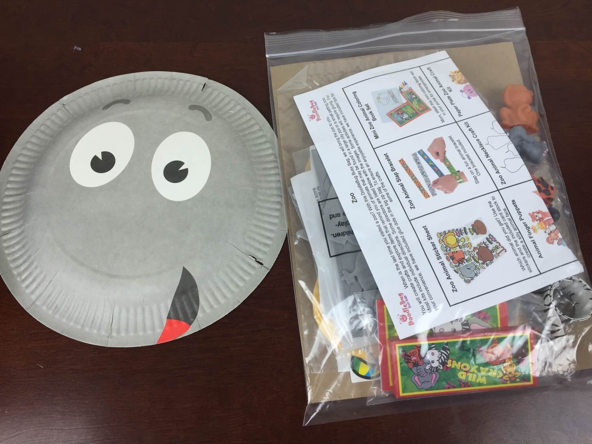 doodle bug busy bag august 2015 unboxing
